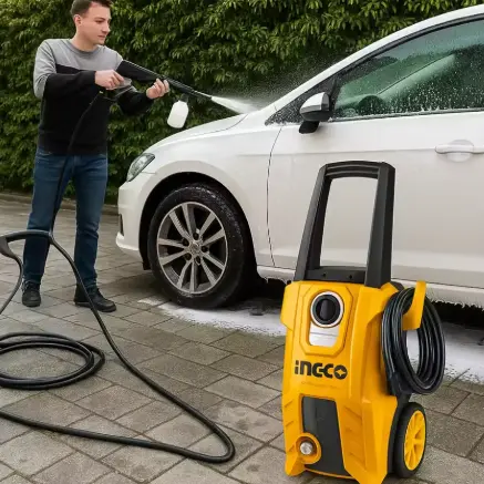 Vehicle Power Pressure Washer Complete With Spray Gun Vehicle Power Pressure Washer Complete With Spray Gun